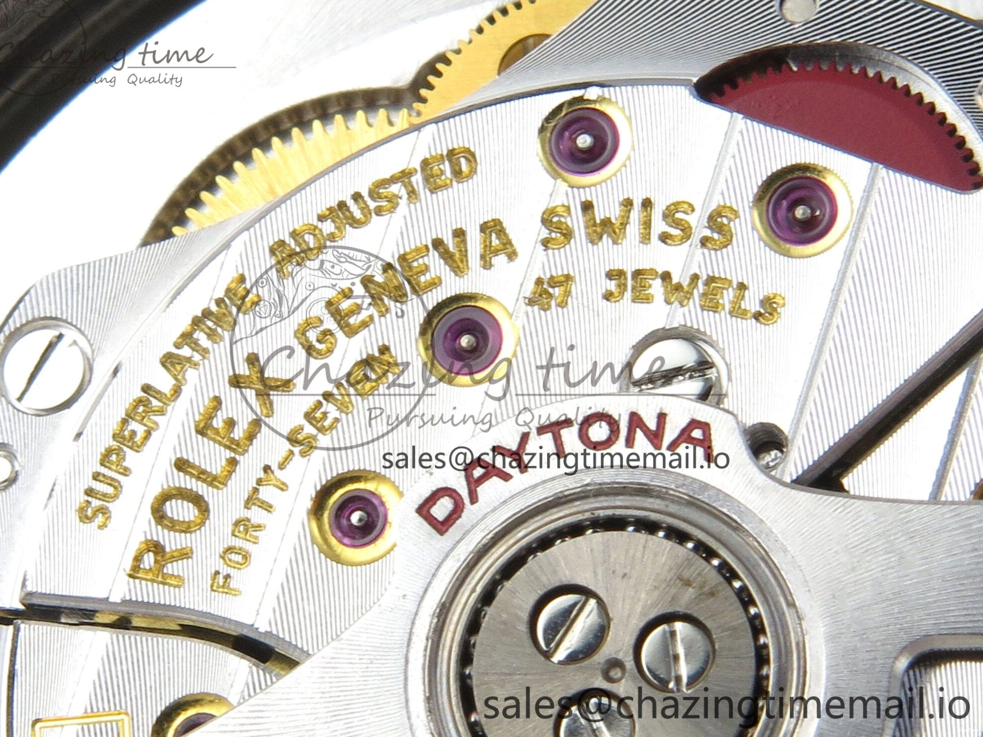 MiroTime 0323 Refined Daytona 126500 VSF 1:1 Best Edition 904L Steel White Dial on SS Braclet DD 1238